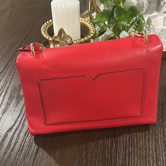 Michael Kors NWT Red Chain Shoulder Bag - Picture 3 of 6